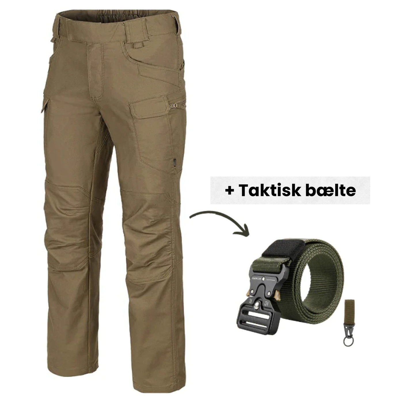 Thor | Adventure Ready-Bukser Med 7 Lommer + Gratis Bælte | Vanero