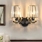 Væglampe | Metalramme Design Med E26 E27 Kompatibilitet | Indendørs Belysning Til Stuer Og Entréer | Vanero