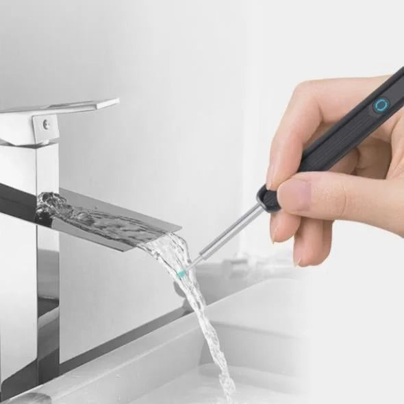 Smart Ørenrenser Med HD Kamera | Bluetooth & WiFi Tilsluttet Øreplejeenhed | Transportabelt Design | Vanero