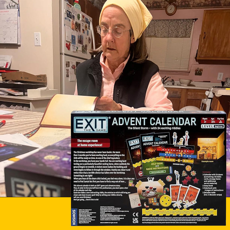 Julekalender | Det Stille Storm Familiespil - Spændende Selskabsspil til Juletiden | Vanero