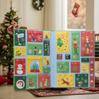 Adventskalender | 24-Dages Nedtællingsdesign | Juledekoration & Overraskelsesrum Indendørs Sæsonudsmykning | Vanero