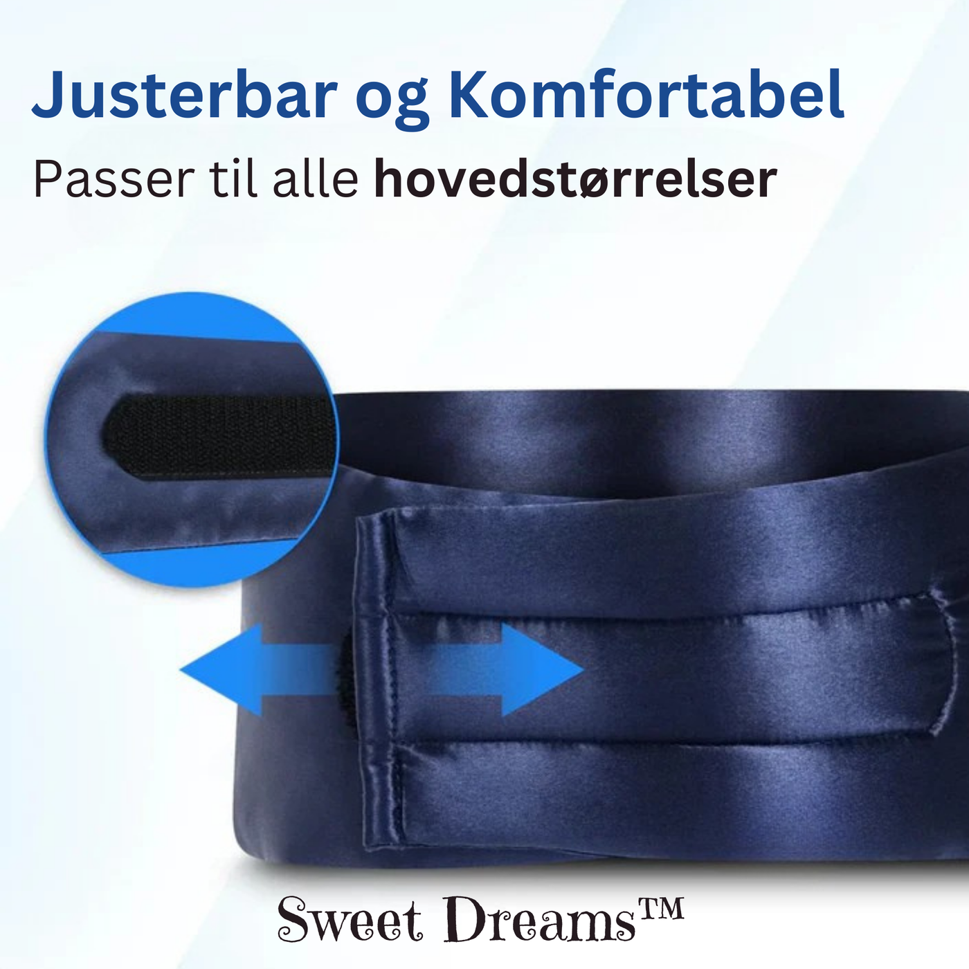 Sweet Dreams | Premium søvnmaske for bedre søvn og bedre hud! l Vanero