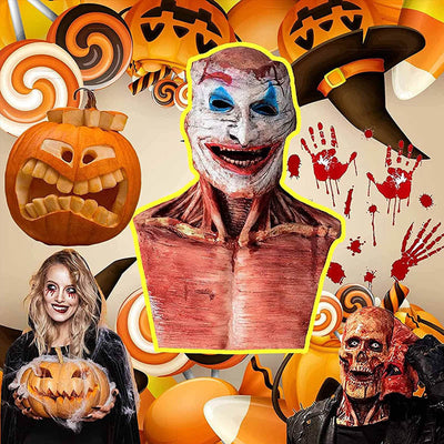 Dobbeltlags | Kraniemaske til Halloween | Vanero
