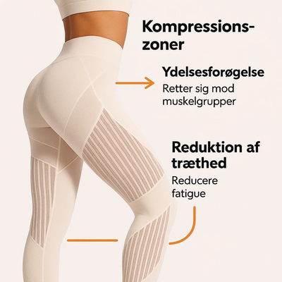 ShapeFit | Anti-Cellulite Kompressionsleggings Dame | Vanero