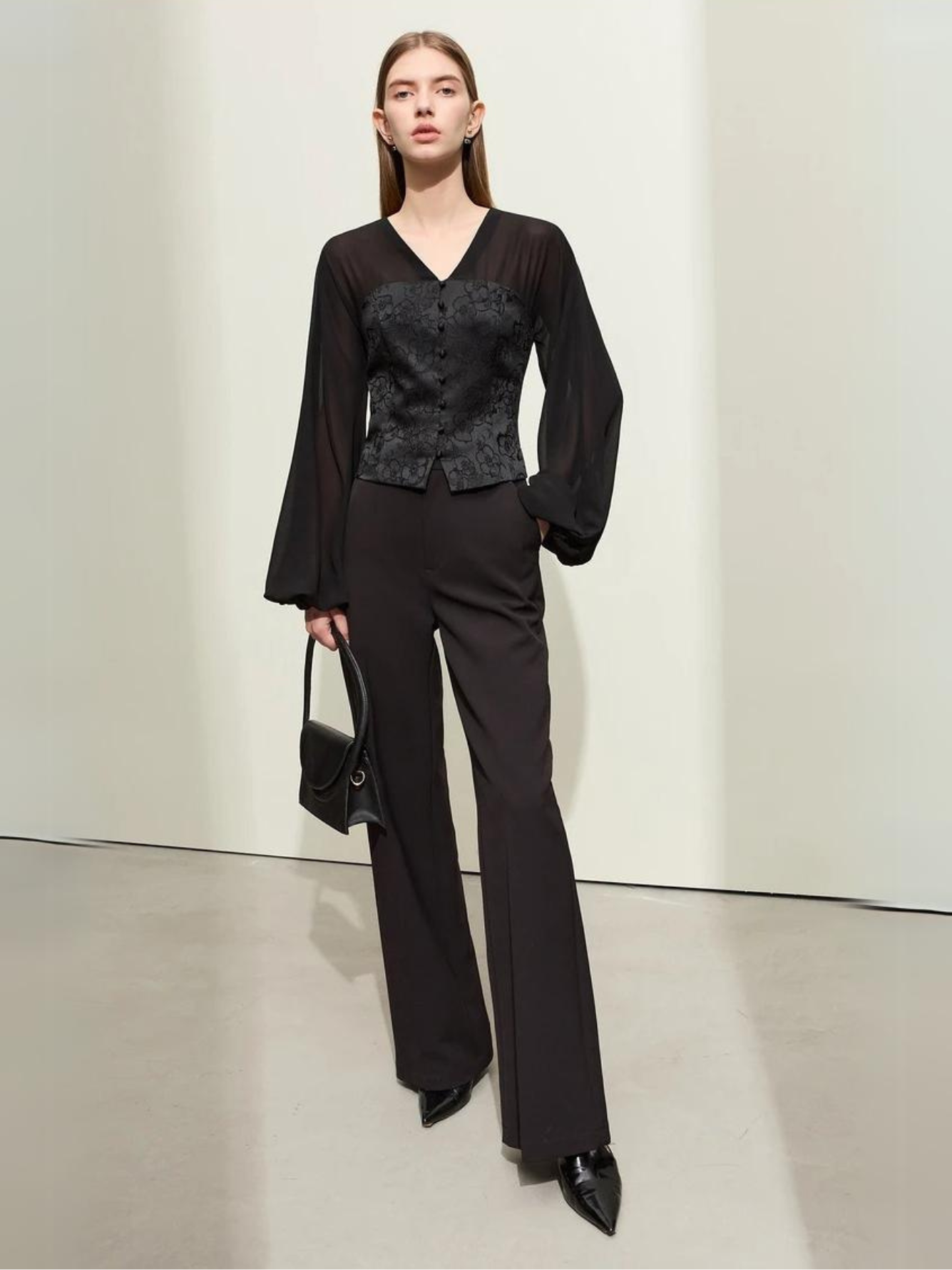 Bluse l elegante lanterneermer l Vanero