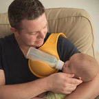 Flaskeholder Plast og Silikone | Justerbar Babyflaskeholder | Til Positionering i Hjemmet og På Rejser | Vanero