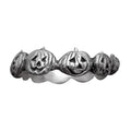 Græskarring Legeringsmetal | Justerbar Pasform Ring | Halloween Inspireret Design Til Temafester & Cosplay | Vanero