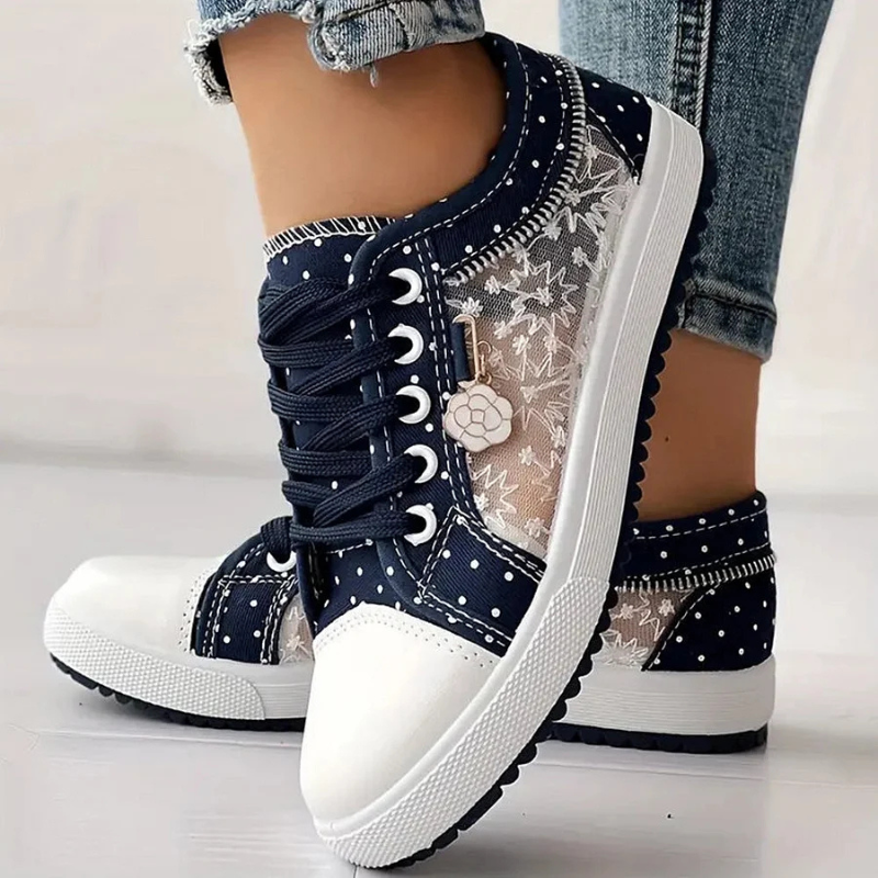 Liva | Komfortable Ortopædiske Sneakers l Vanero