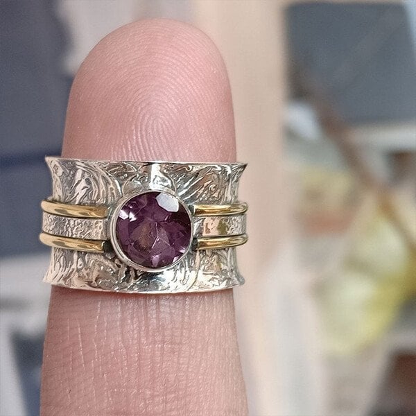 Jewelance | Bohemeagtig Krystalmeditationsring | Vanero