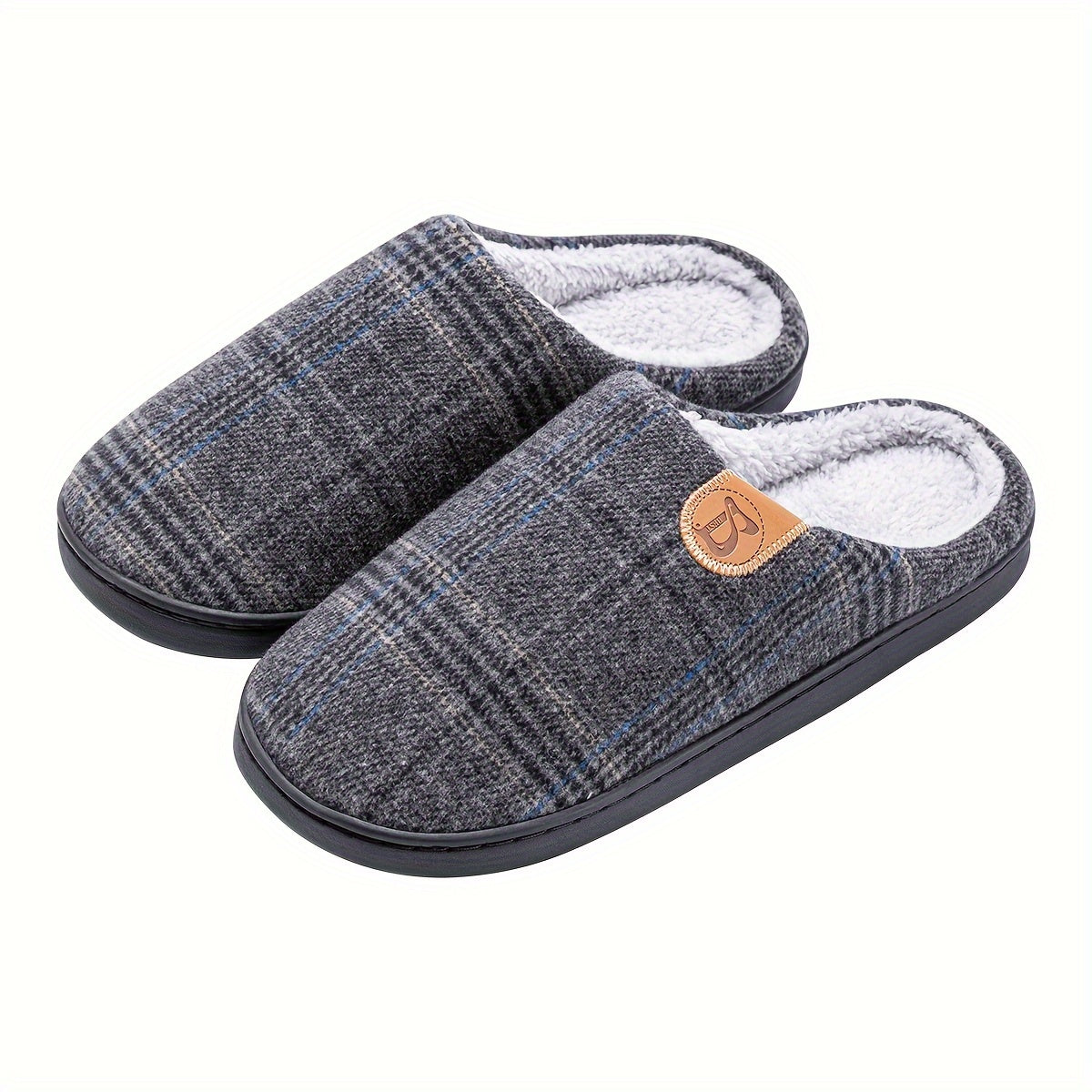 CozyStep | Bløde plys hjemmesko med fluffy foring - perfekt til efterår og vinter l Vanero
