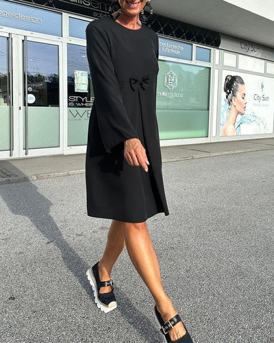 A-formet Kjole | Sløjfe-Dekoration | Elegant og Komfortabel l Vanero
