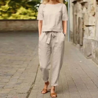Alexi | Stilfuldt Jumpsuit-sæt l Vanero