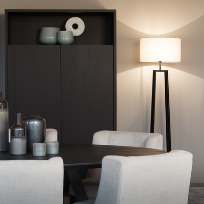 Gulvlampe Potsdam | Sort | Vanero