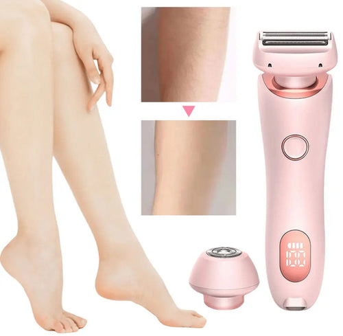 2 I 1 Body Trimmer Genopladelig | Hår Skæg & Kropspleje Design | Ledningsfri Daglig Pleje & Rejsebrug | Vanero
