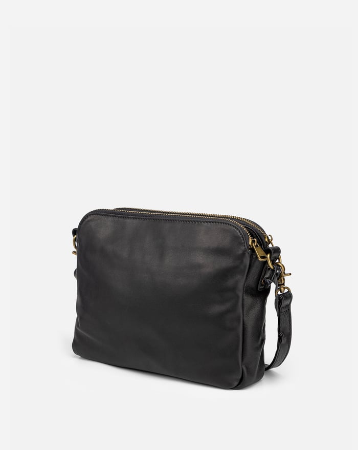 Dame Crossbody Taske PU-Læder | Multi-Rums Rejsetaske Design | Justerbar Rem Til Hverdag & Rejser | Vanero