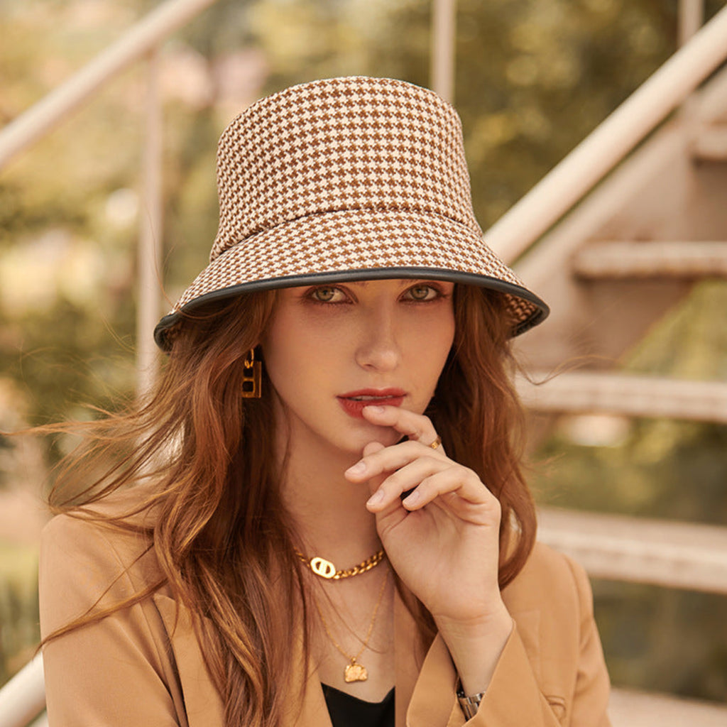 Dame Bucket Hat I Let Stof | Komfortabel Sommerhat Til Hverdagsbrug Og Rejser | Vanero