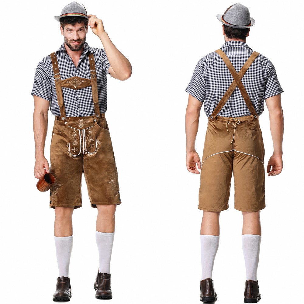 Herren Oktoberfest Kostume | Traditionelt Outfit Sæt | Vanero