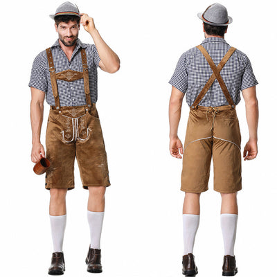 Herren Oktoberfest Kostume | Traditionelt Outfit Sæt | Vanero