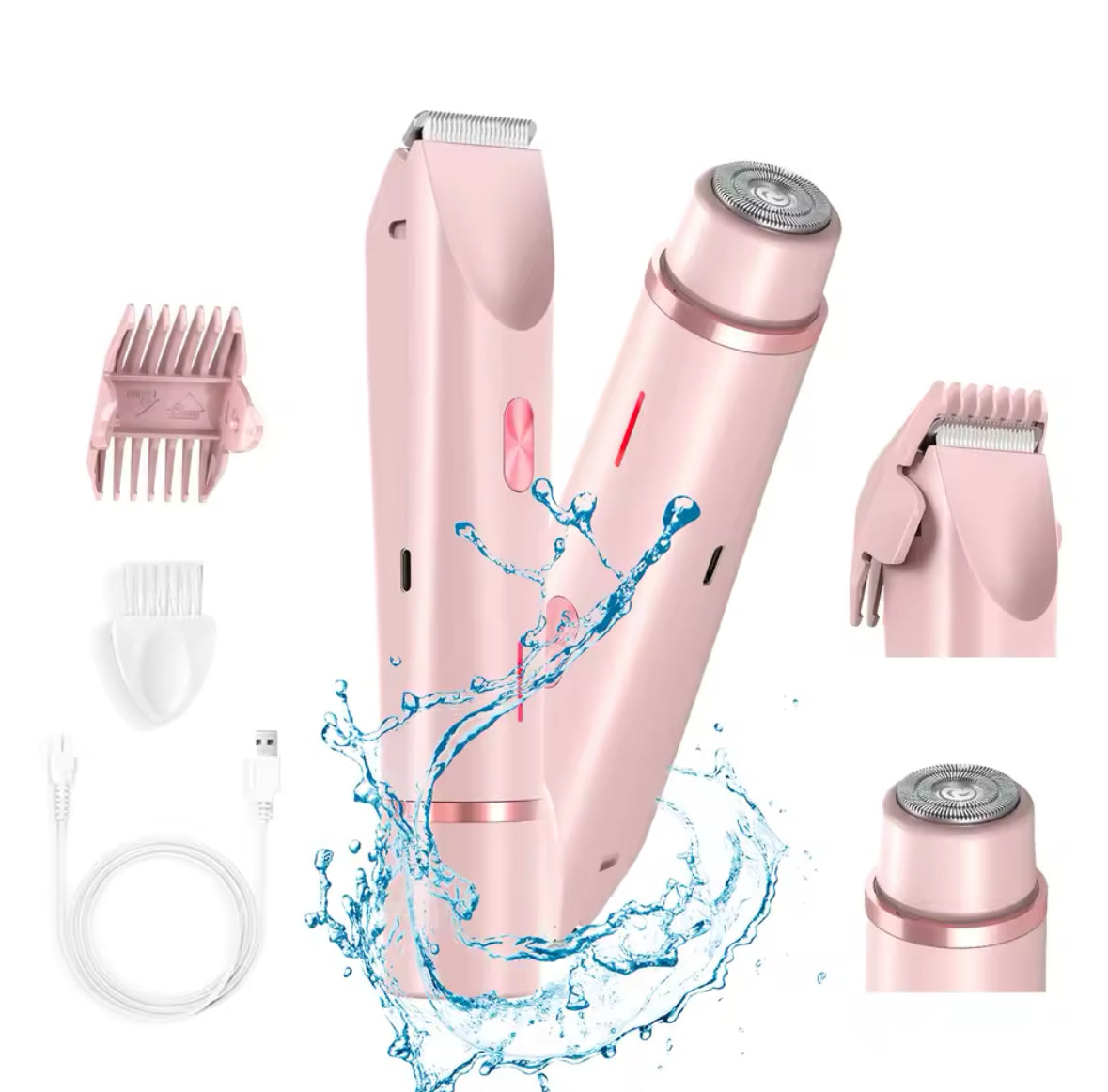 Dobbelt-Hoved 2 i 1 | Helkrops Barbermaskine | Vanero
