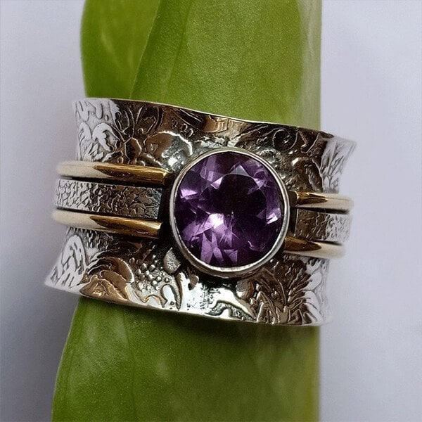 Jewelance | Bohemeagtig Krystalmeditationsring | Vanero