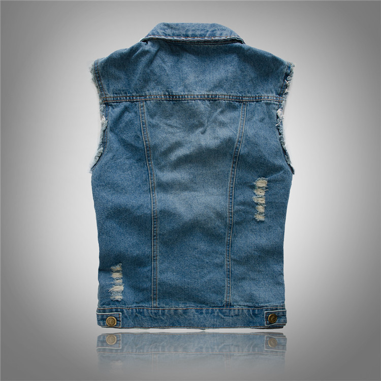 Ulrich l Stilfuld denimvest til mænd l Vanero