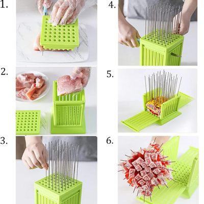 Meatix | BBQ Skewer Maker til perfekt formede kødspyd | Vanero