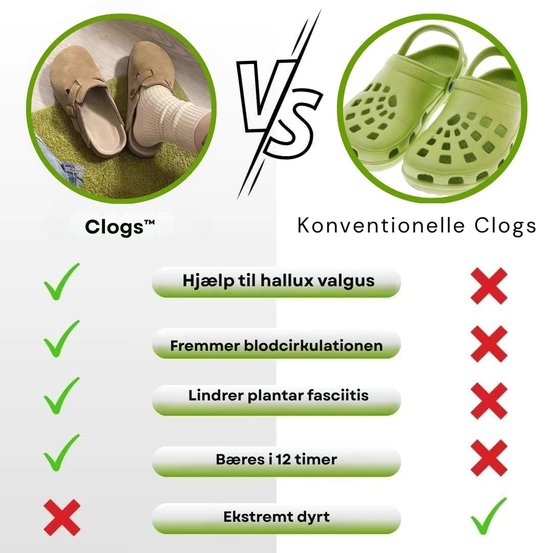 Clogs | Let At Tage På Svær At Tage Af | Vanero