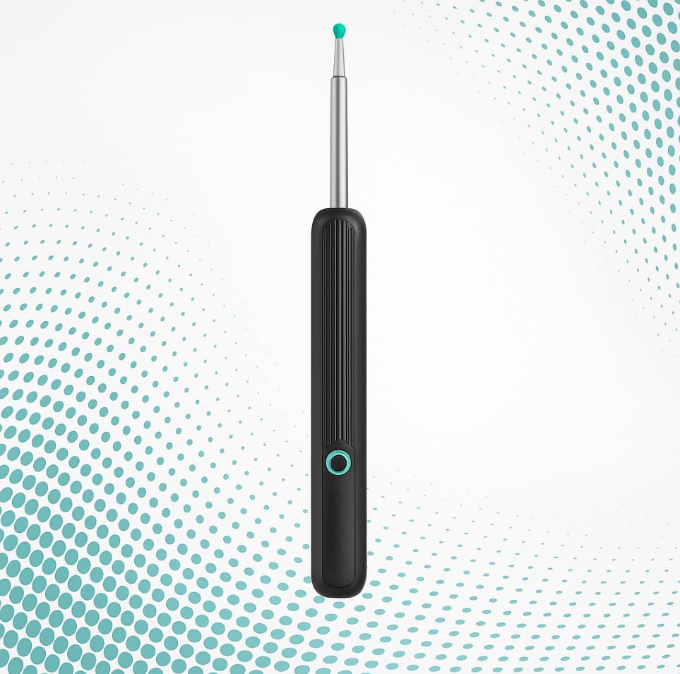 Smart Ørenrenser Med HD Kamera | Bluetooth & WiFi Tilsluttet Øreplejeenhed | Transportabelt Design | Vanero