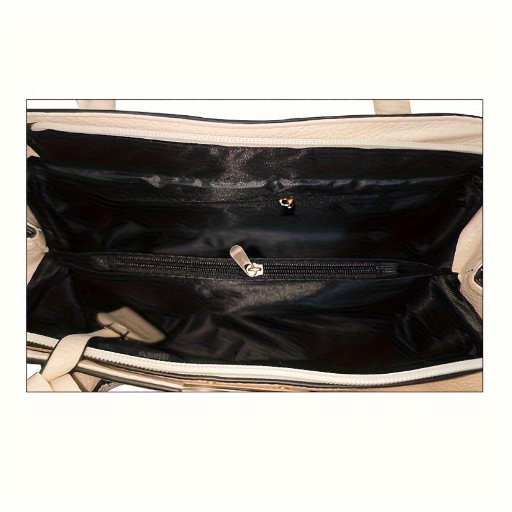 Håndtaske Struktureret Tekstil | Kompakt Pasform Crossbody Taske | Rummeligt Hovedrum Til Arbejde Hverdagsbrug & Pendling | Vanero