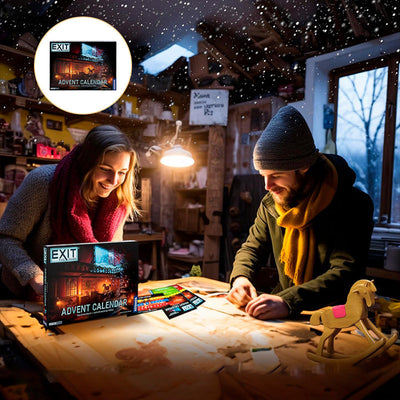 Julekalender | Det Stille Storm Familiespil - Spændende Selskabsspil til Juletiden | Vanero