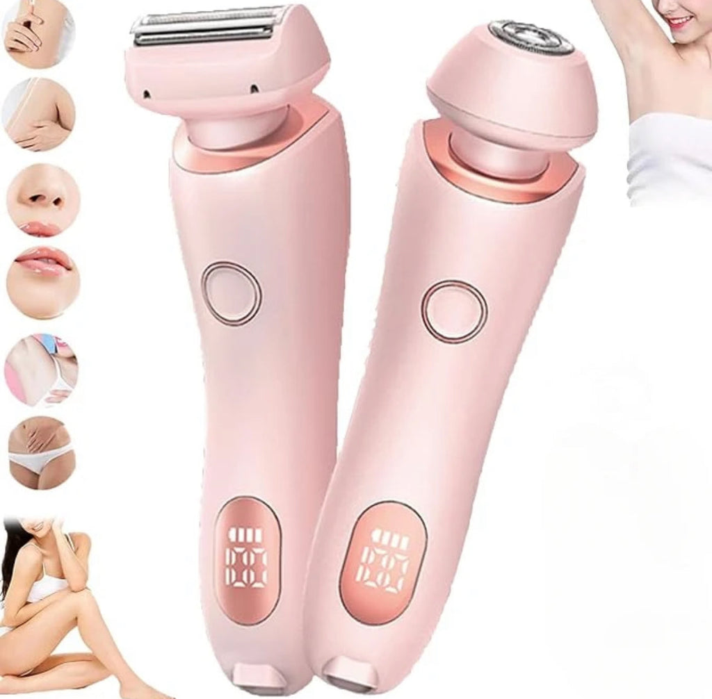2 I 1 Body Trimmer Genopladelig | Hår Skæg & Kropspleje Design | Ledningsfri Daglig Pleje & Rejsebrug | Vanero