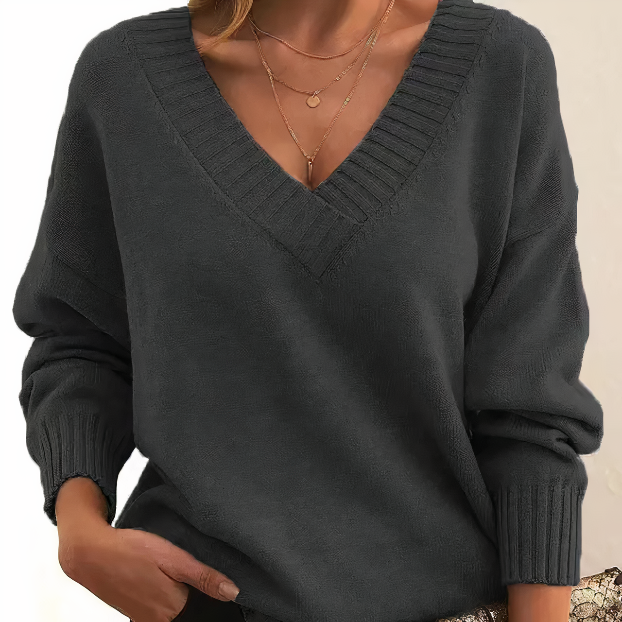 Janne | Eksklusiv og Stilfuld Cashmere Trøje til Enhver Anledning | Vanero