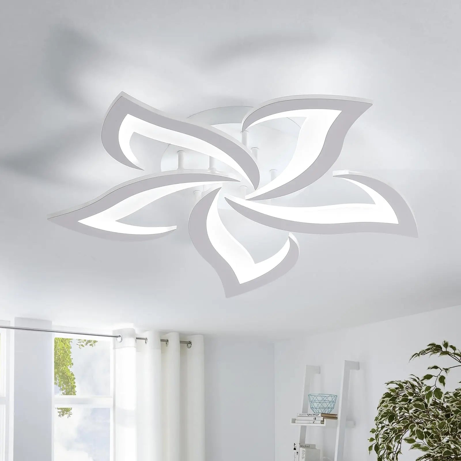 LED Loftlampe Med Fjernbetjening | Akryl Lysdiffusions Konstruktion | Indendørs Belysning Til Stuer Gange Og Soveværelser | Vanero
