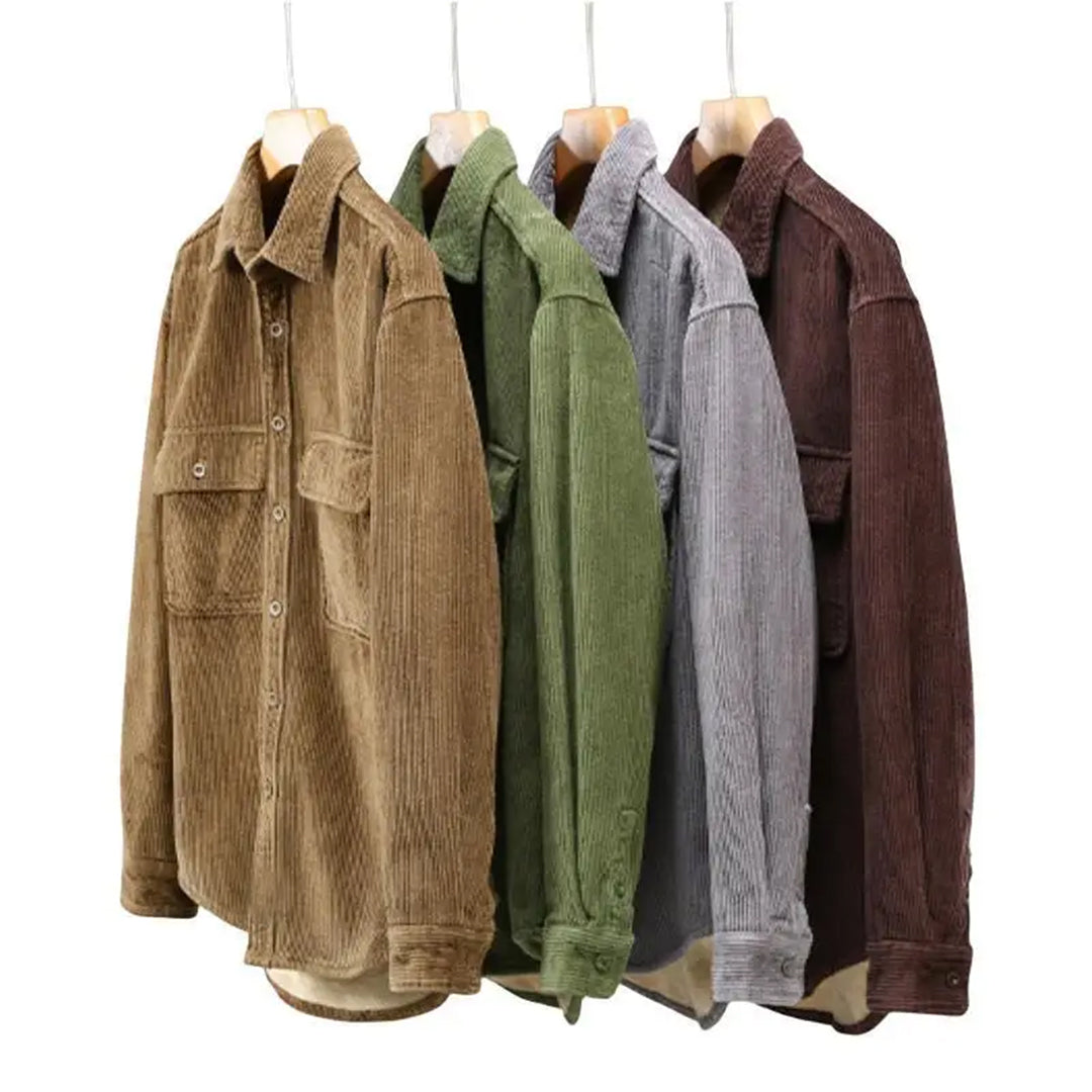 Noah l Timeless Fleece-foret langærmet skjorte l Vanero
