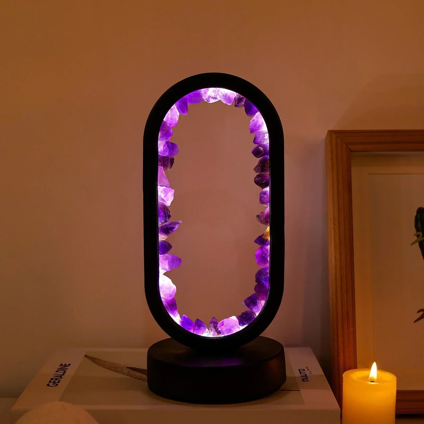 AmethystAura | Rolig Glød til Hjemmet l Vanero