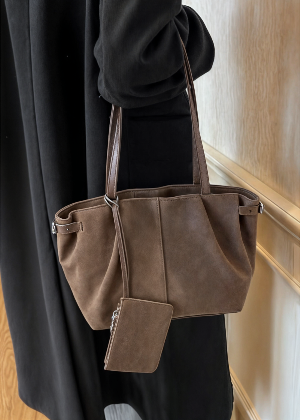 Arden l Suede Taske BB l Vanero
