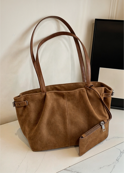 Arden l Suede Taske BB l Vanero