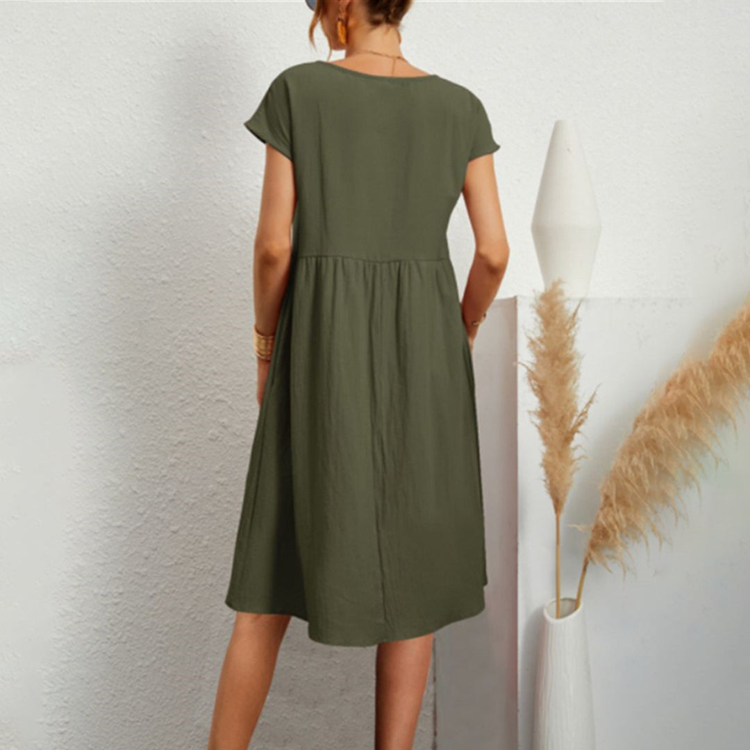 Sommer Casual Loose Dress | Åndbar & Komfortabel | Vanero