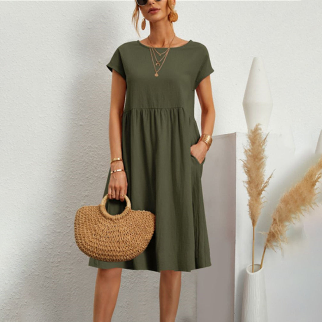Sommer Casual Loose Dress | Åndbar & Komfortabel | Vanero