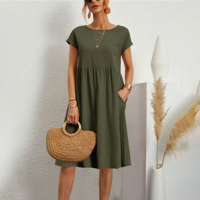 Sommer Casual Loose Dress | Åndbar & Komfortabel | Vanero