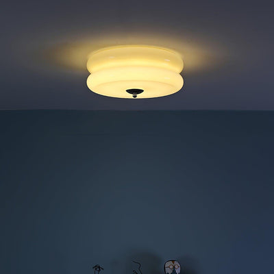 Art Deco l  årgang loftslampe l Vanero
