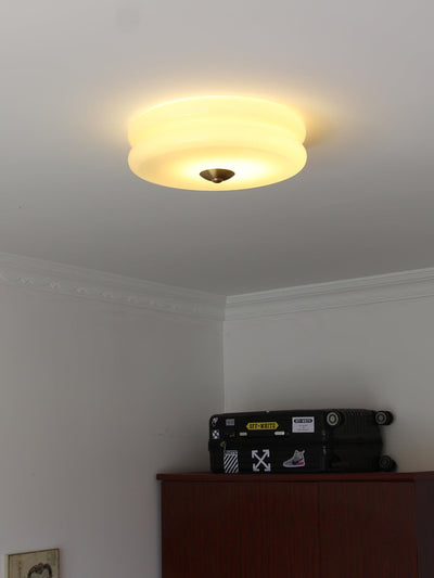 Art Deco l  årgang loftslampe l Vanero