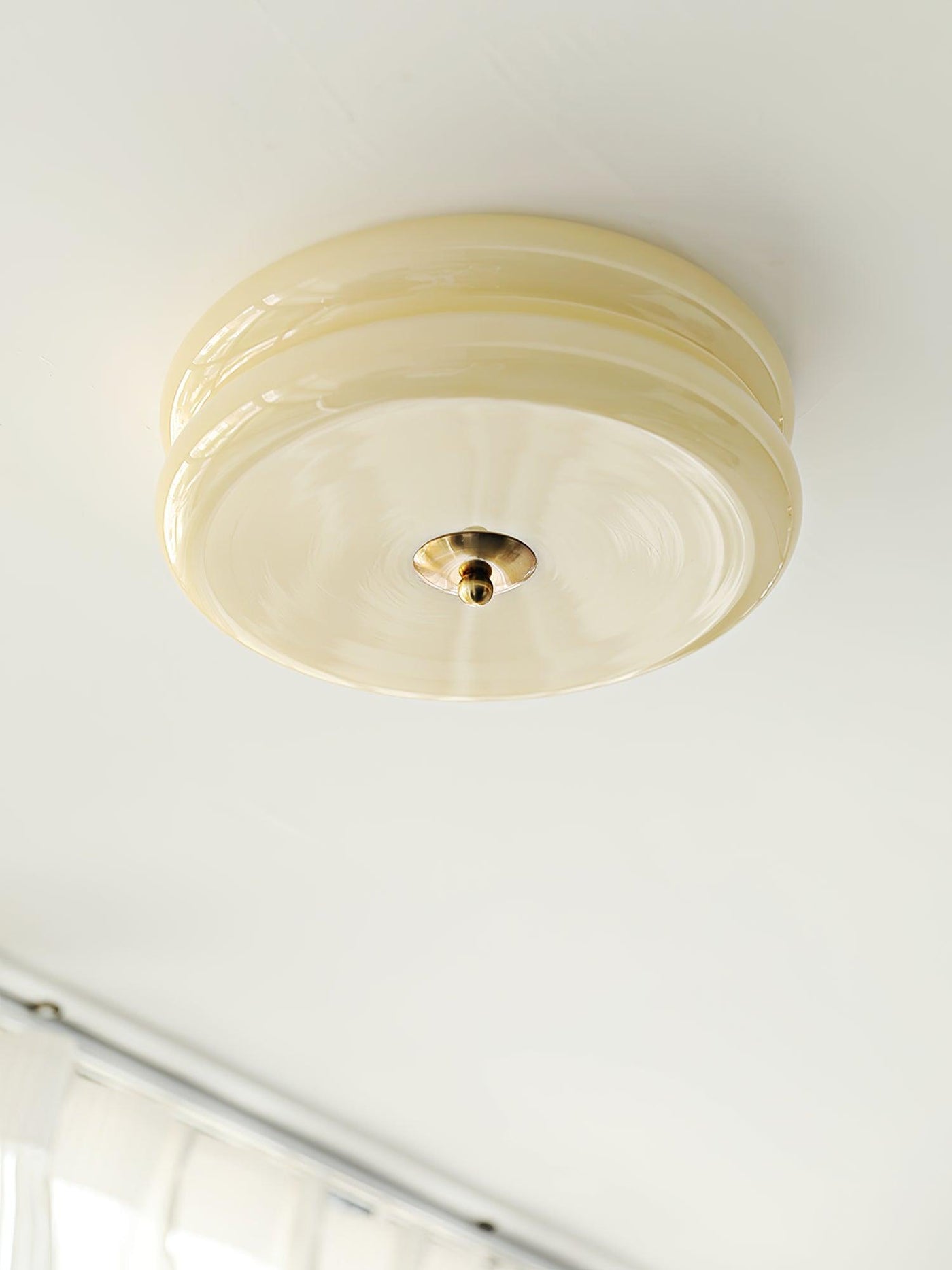 Art Deco l  årgang loftslampe l Vanero