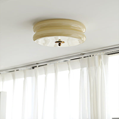 Art Deco l  årgang loftslampe l Vanero