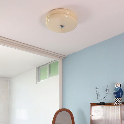 Art Deco l  årgang loftslampe l Vanero