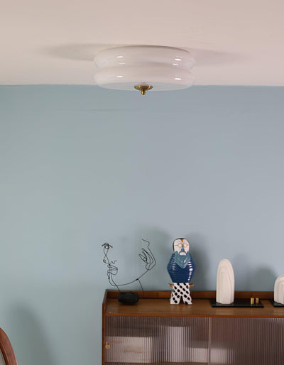 Art Deco l  årgang loftslampe l Vanero