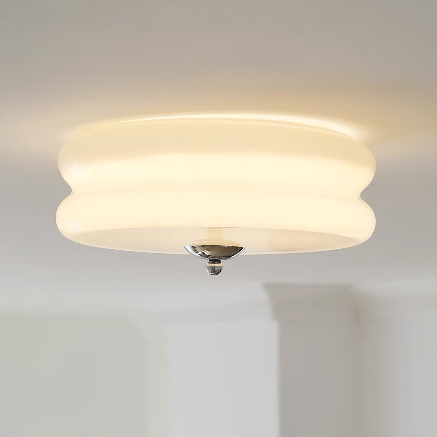 Art Deco l  årgang loftslampe l Vanero