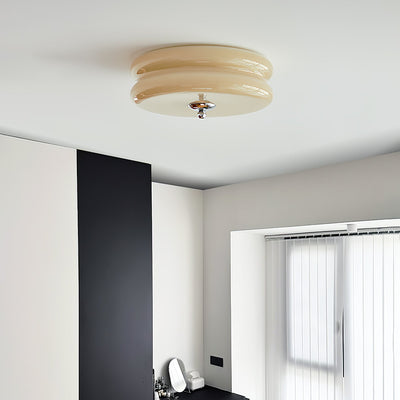 Art Deco l  årgang loftslampe l Vanero