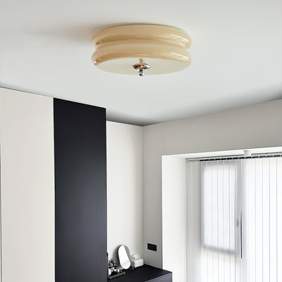 Art Deco l  årgang loftslampe l Vanero