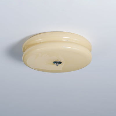 Art Deco l  årgang loftslampe l Vanero